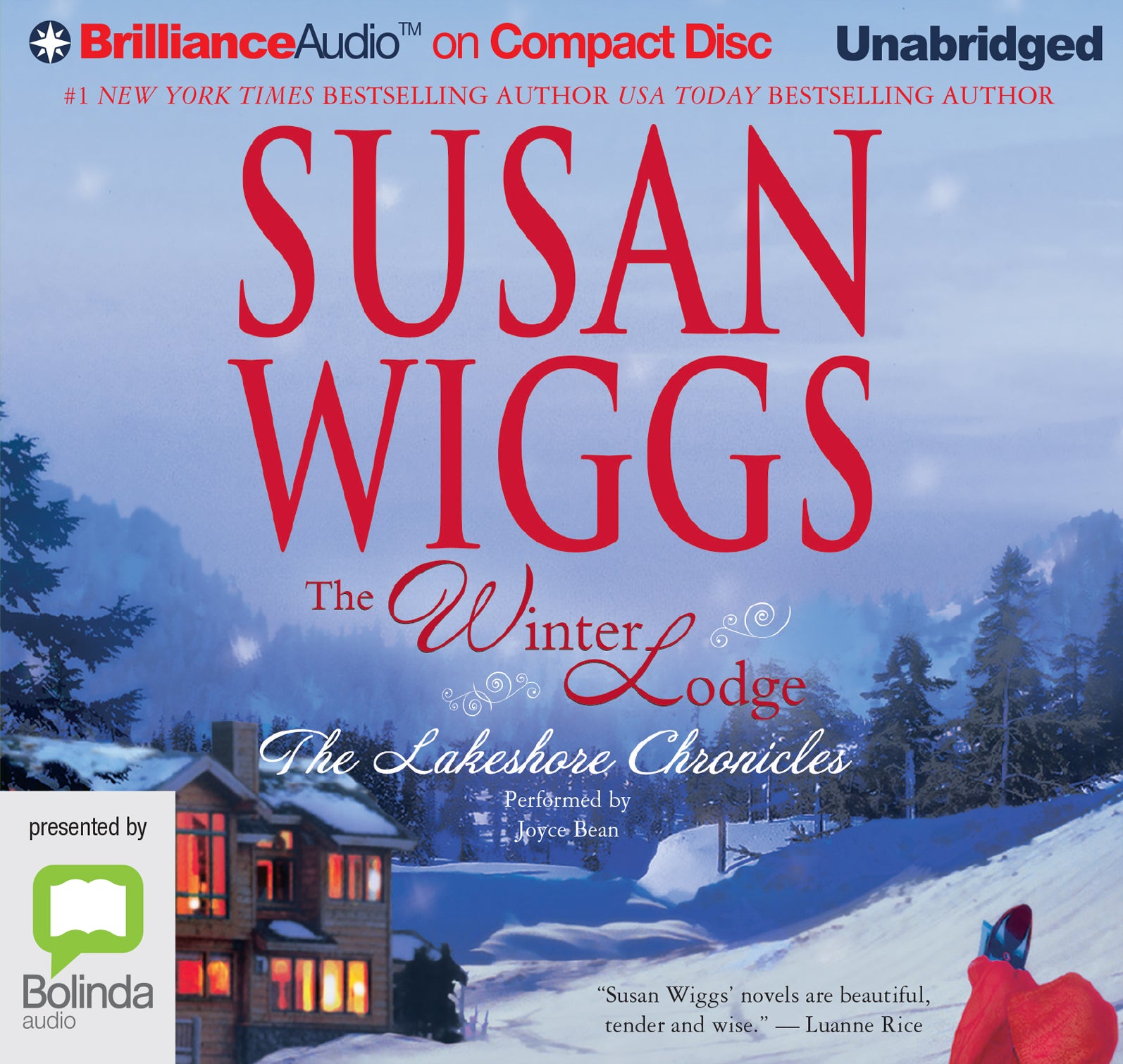 The Winter Lodge - Unbridged Audio Book on CD