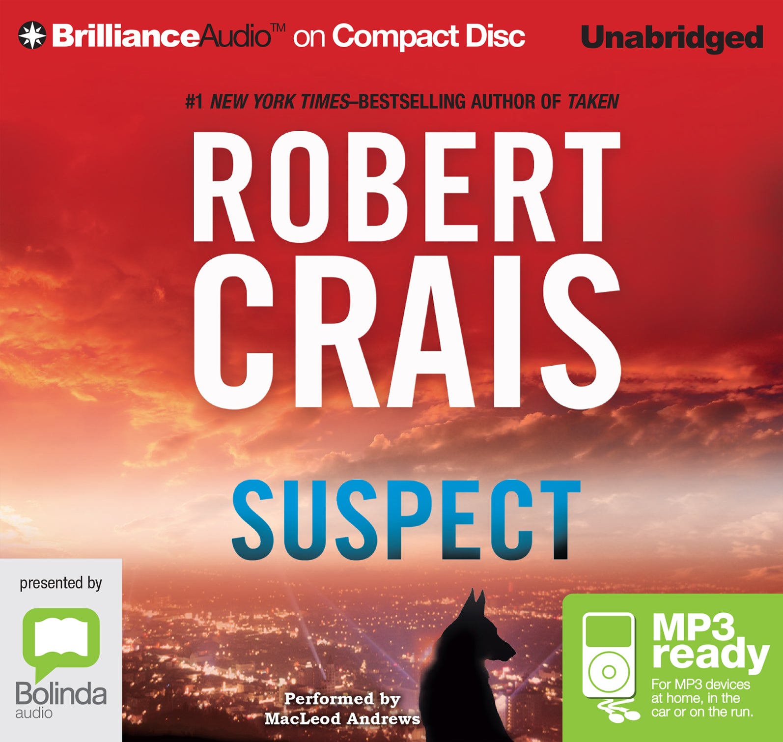 Suspect  - Unbridged Audio Book on MP3