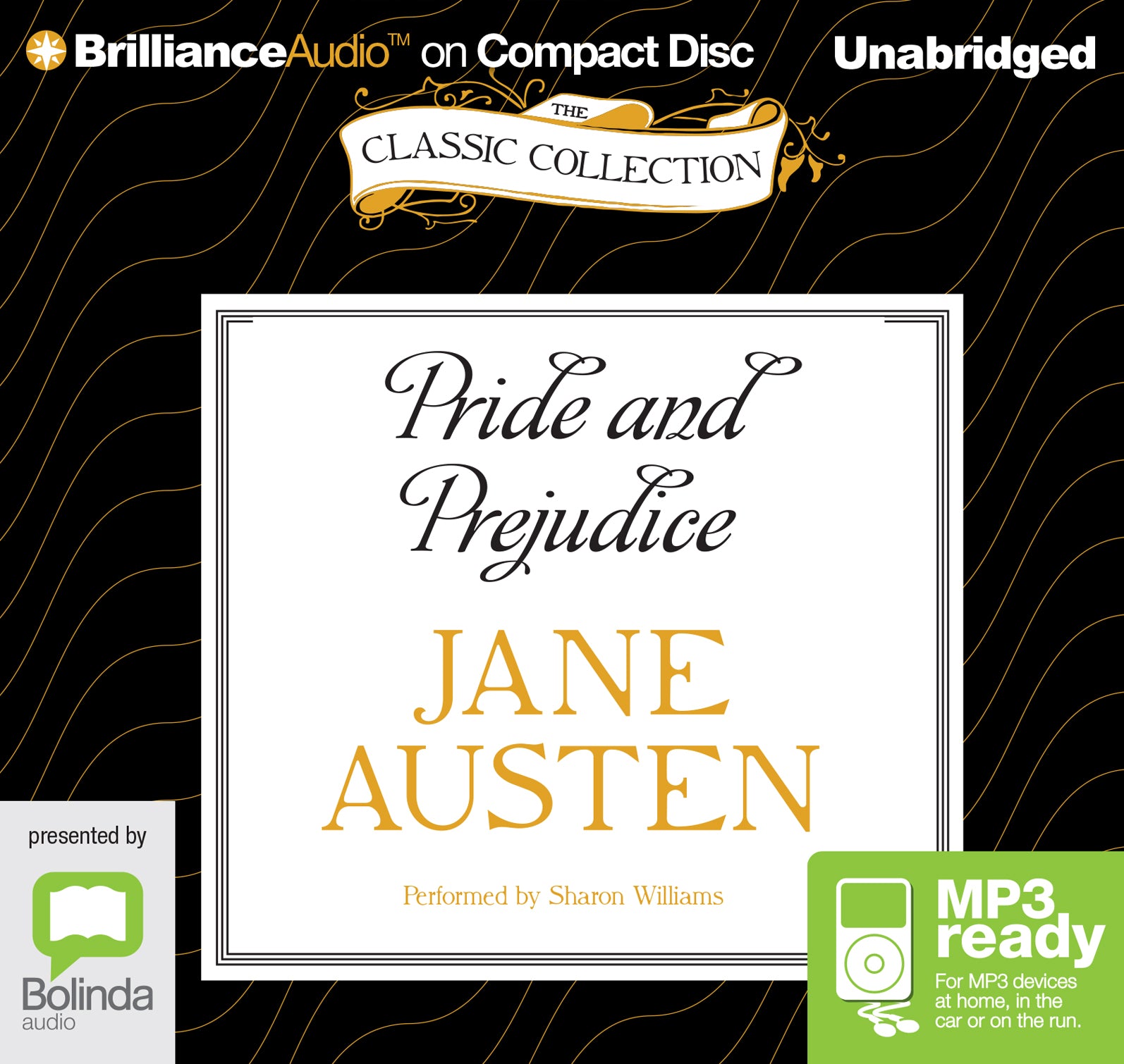 Pride And Prejudice  - Unbridged Audio Book on MP3