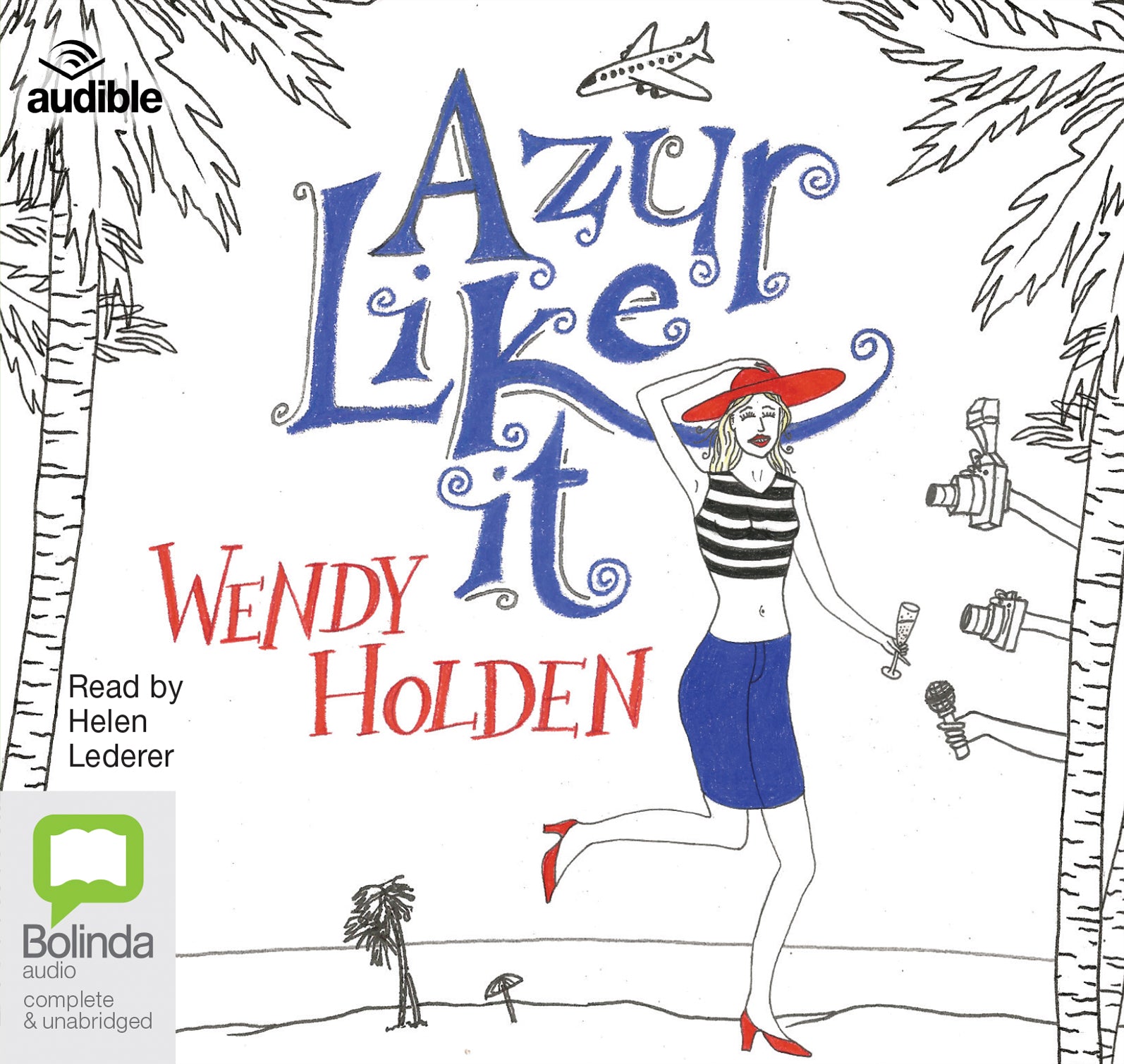 Azur Like It - Unbridged Audio Book on CD