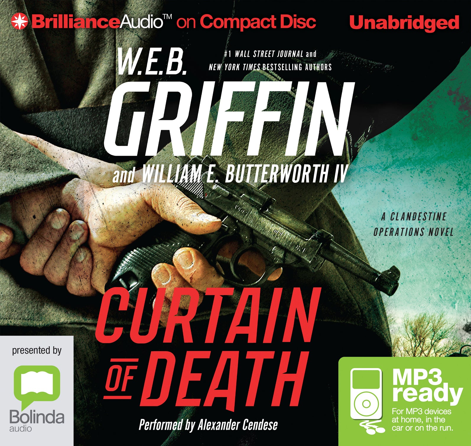 Curtain Of Death  - Unbridged Audio Book on MP3