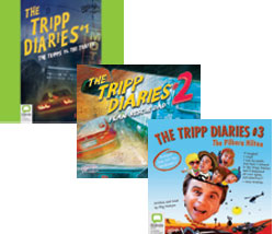 The Tripp Diaries Bundle 1,2 & 3 - Unbridged Audio Book on CD