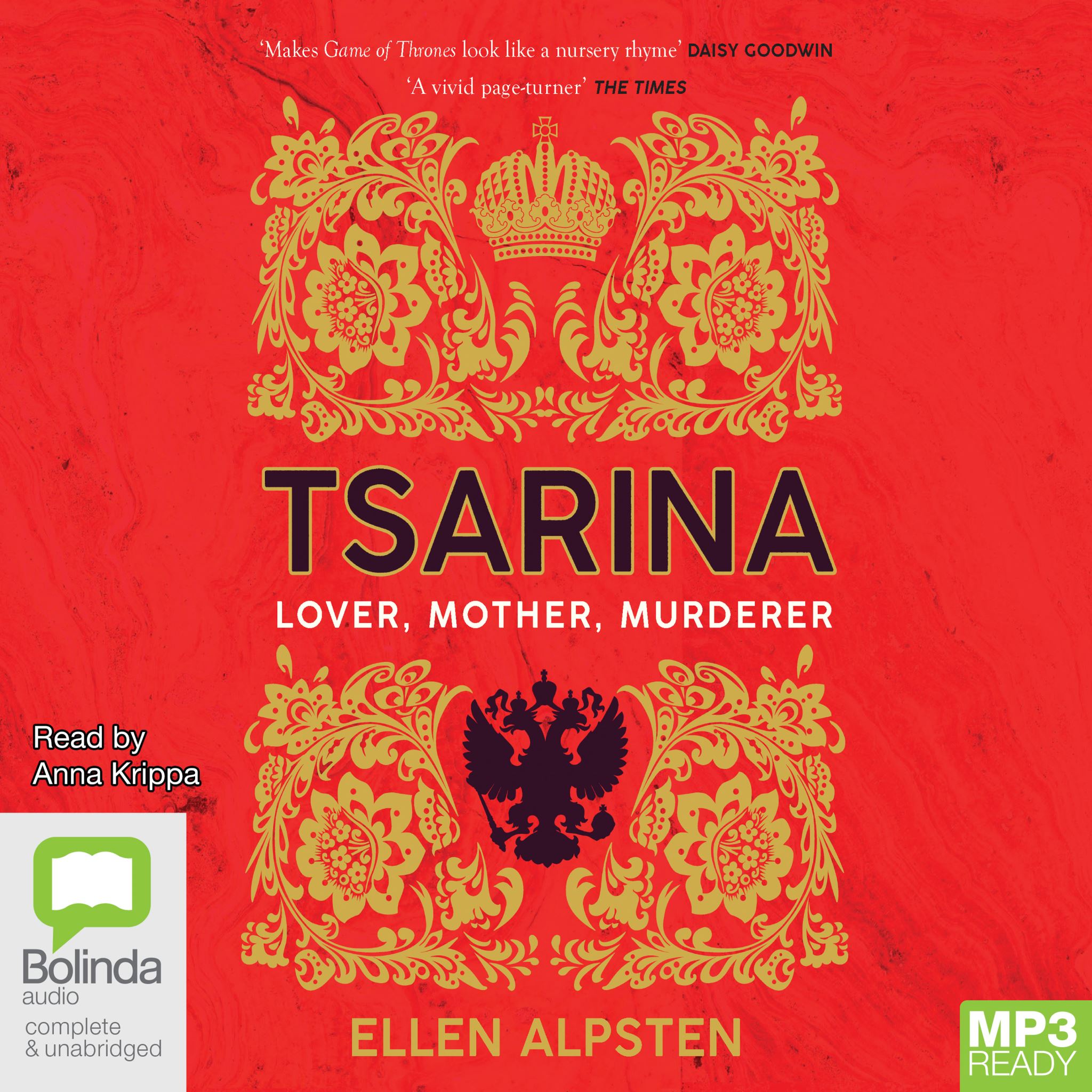 Tsarina  - Unbridged Audio Book on MP3