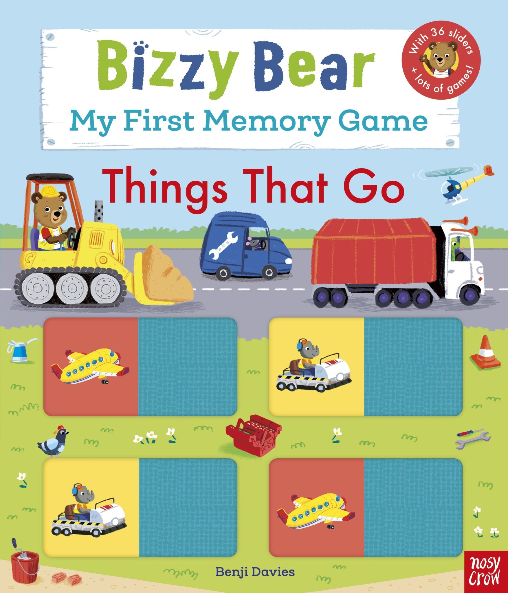 My First Memory Game Book: Things That Go (Bizzy Bear)