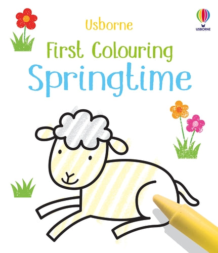 First Colouring Spring Time