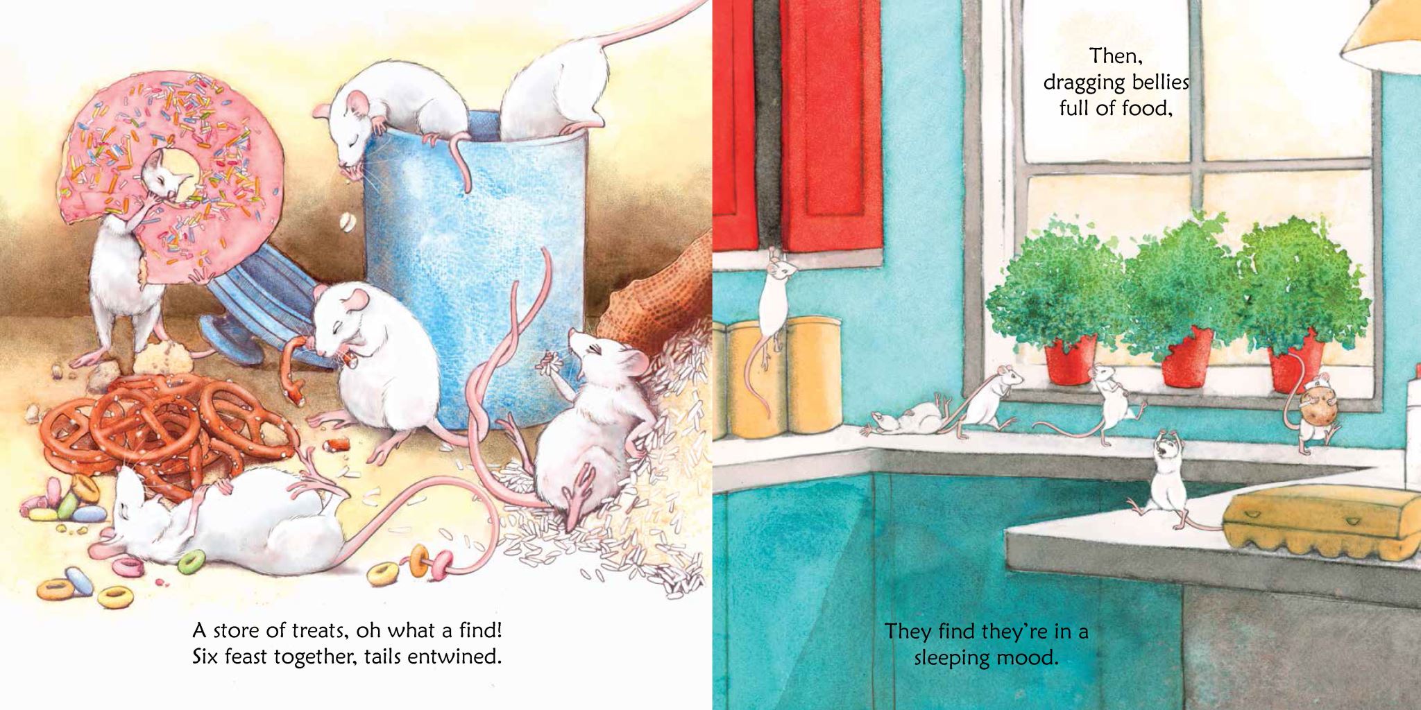 Six Sleepy Mice