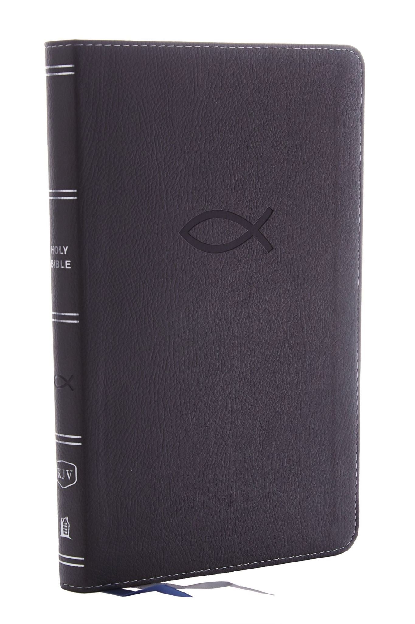 KJV Thinline Bible Youth Red Letter Edition [Grey]