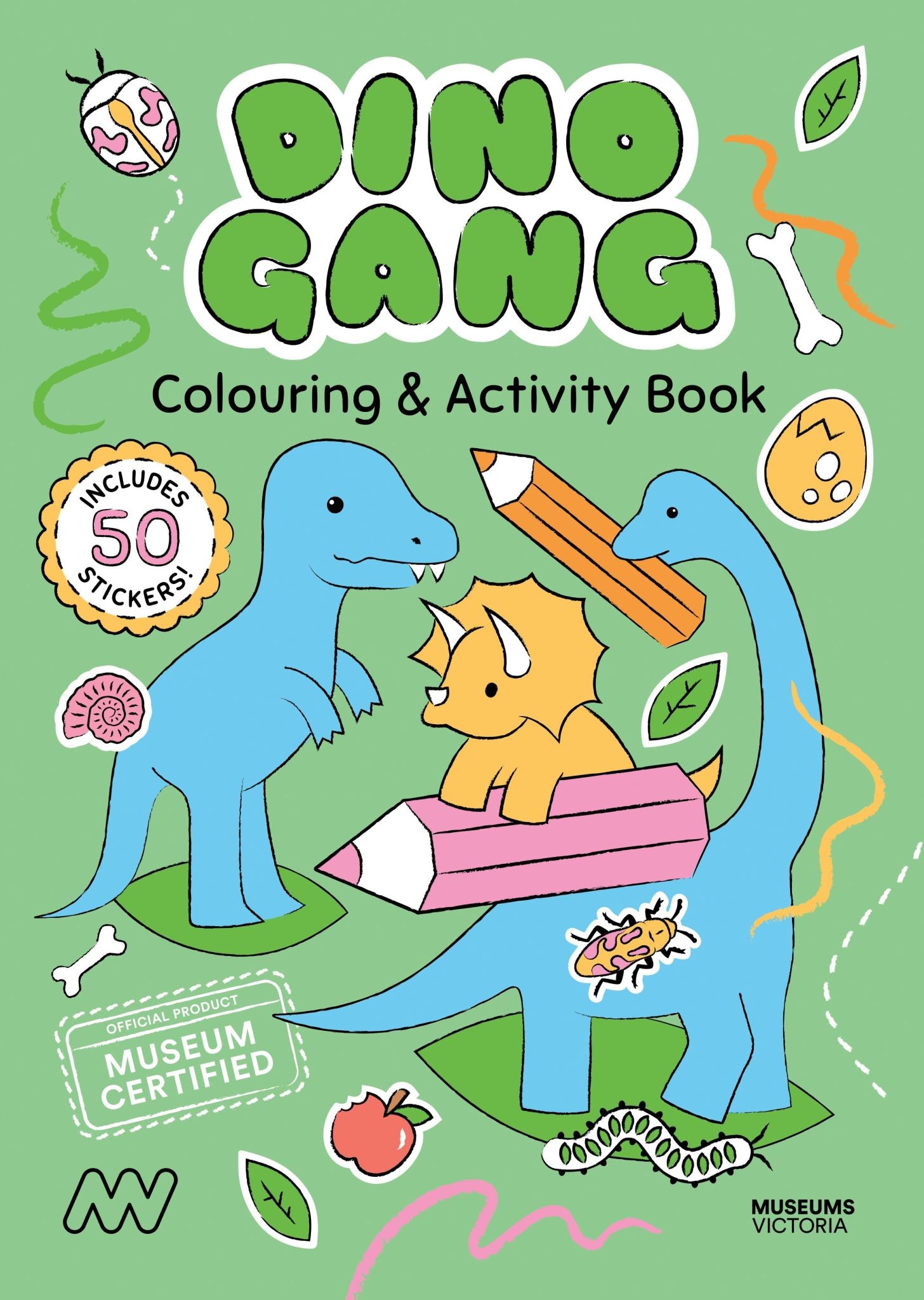 Dino Gang Colouring & Activity Book