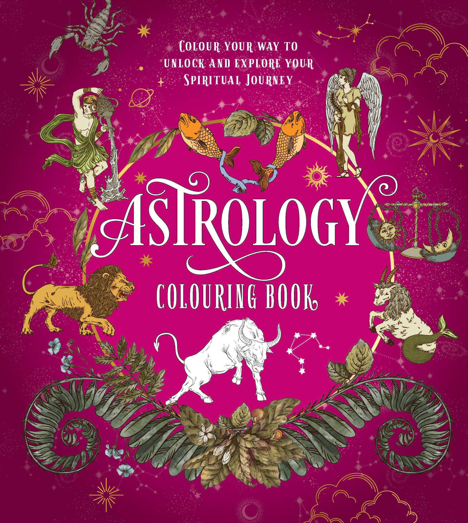 Astrology Colouring Book