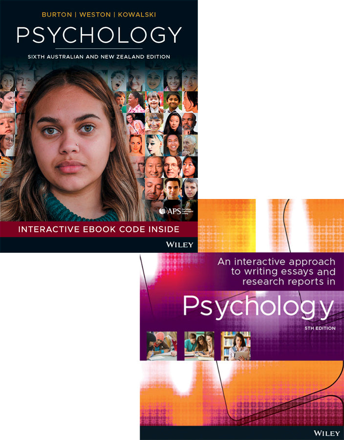 Psychology, 6e ANZ & An Interactive Approach to Writing Essays and Research Repo