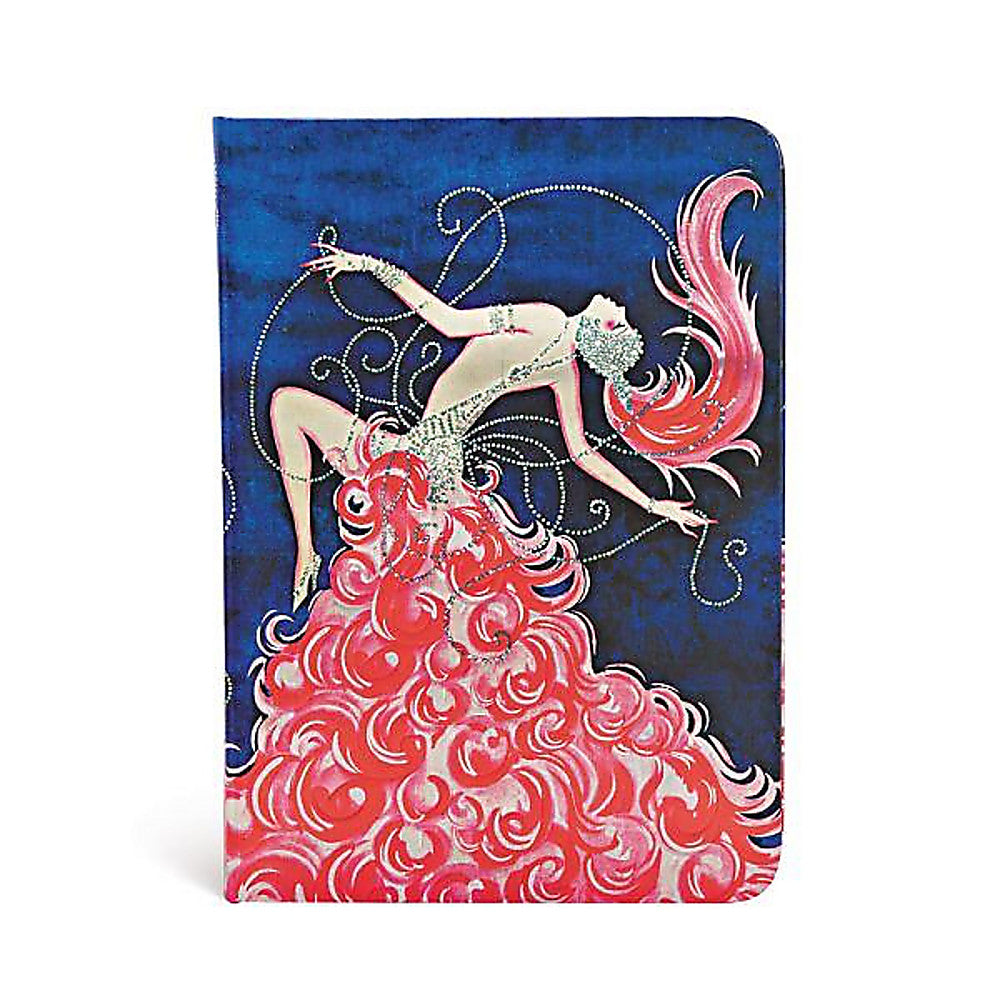 Cabaret Cabaret (Vintage Vogue) Midi Lined Hardcover Journal (Elastic Band Closu