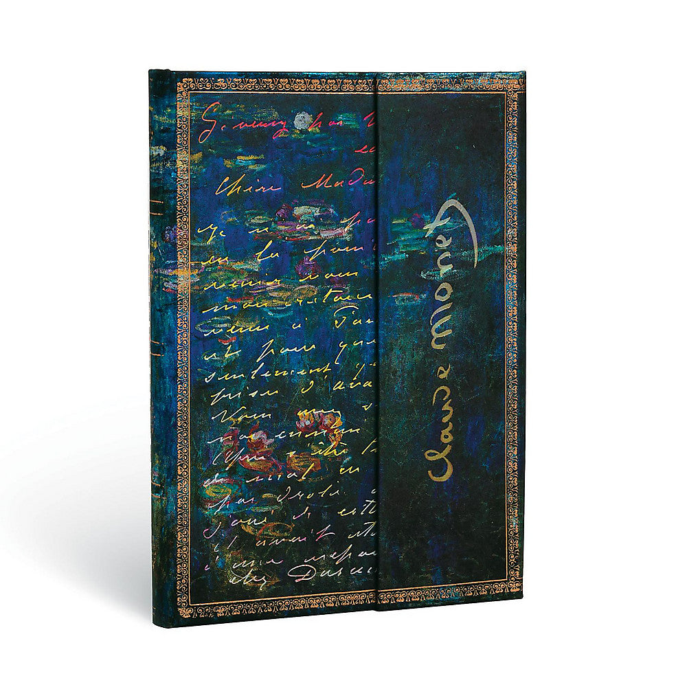 Monet, Water Lilies (Embellished Manuscripts Collection) Midi Lined Hardcover Jo