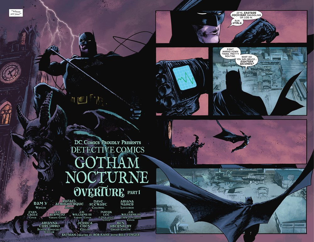 Batman: Detective Comics Vol. 1: Gotham Nocturne: Overture