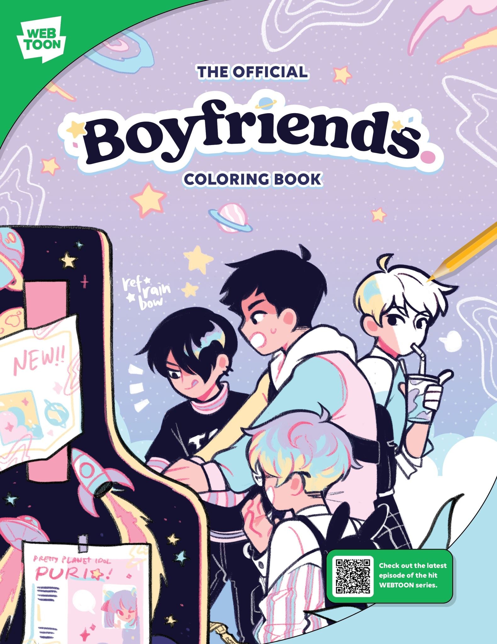 The Official Boyfriends Coloring Book (WebToon)