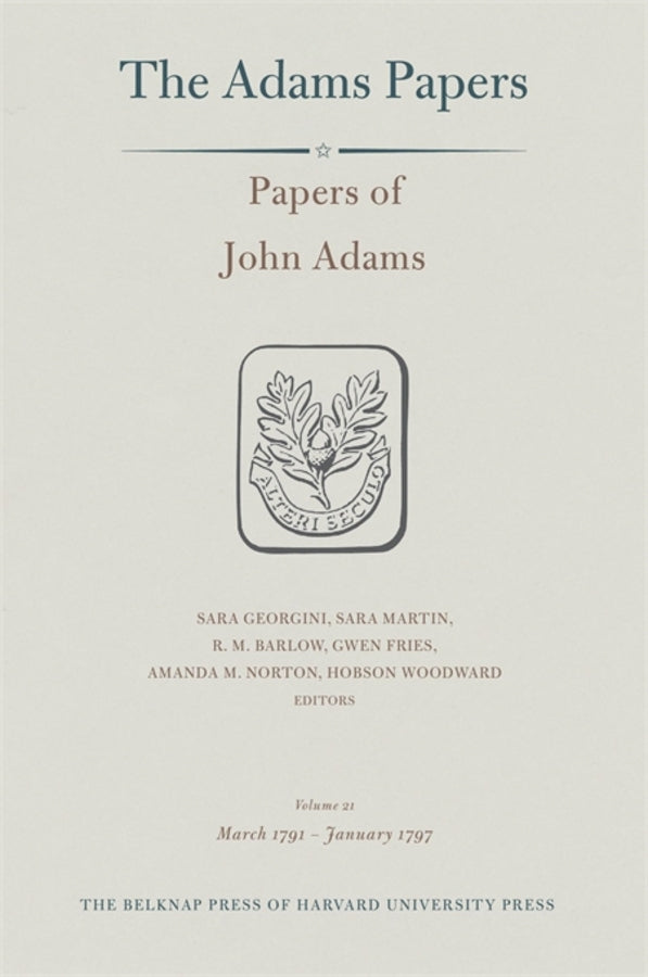 Papers of John Adams, Volume 21