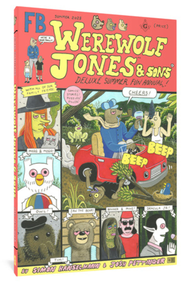 Werewolf Jones & Sons Deluxe Summer Fun Annual (Megg, Mogg and Owl)