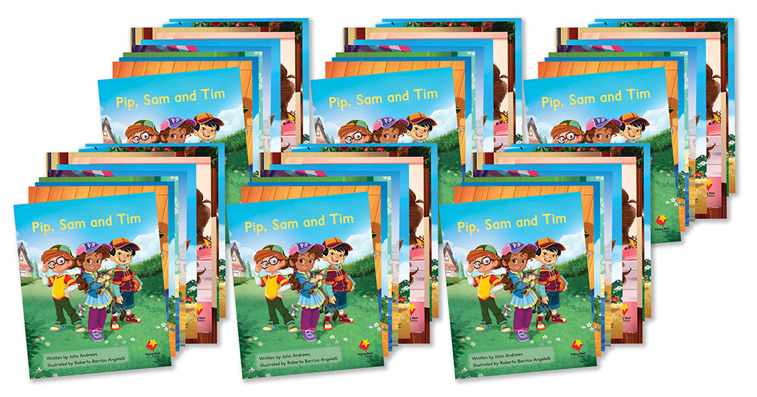 Flying Start to Literacy Phonics Program Student Book Classroom Pack