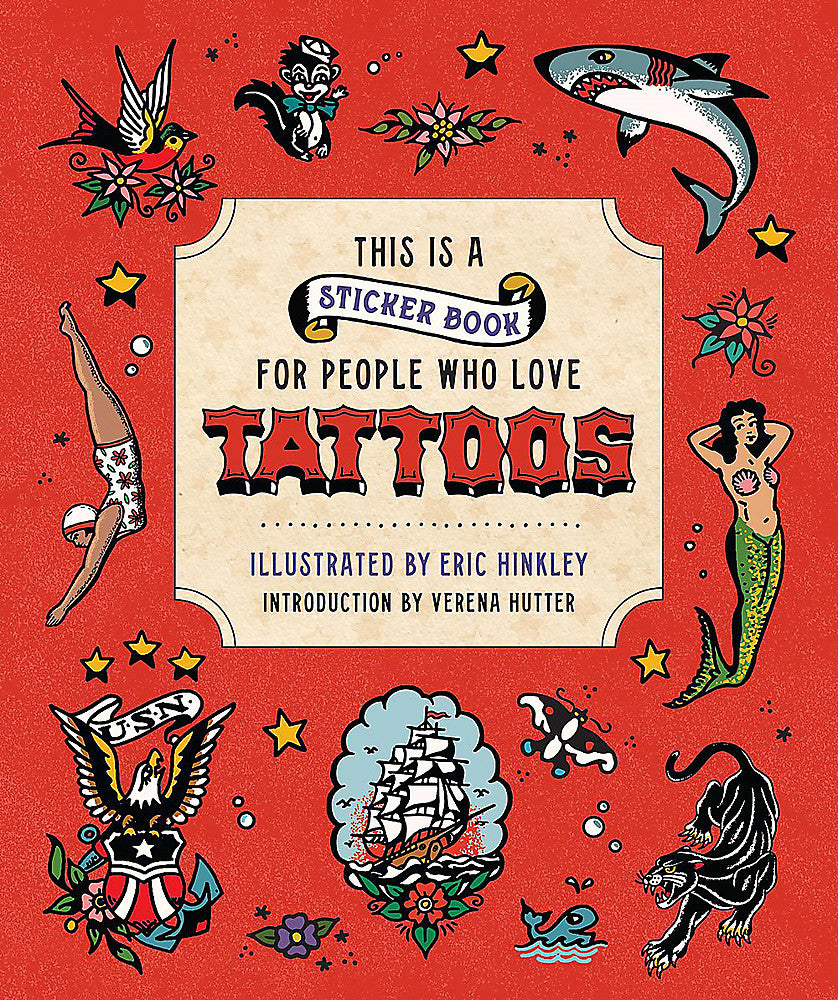 This is a Sticker Book for People Who Love Tattoos