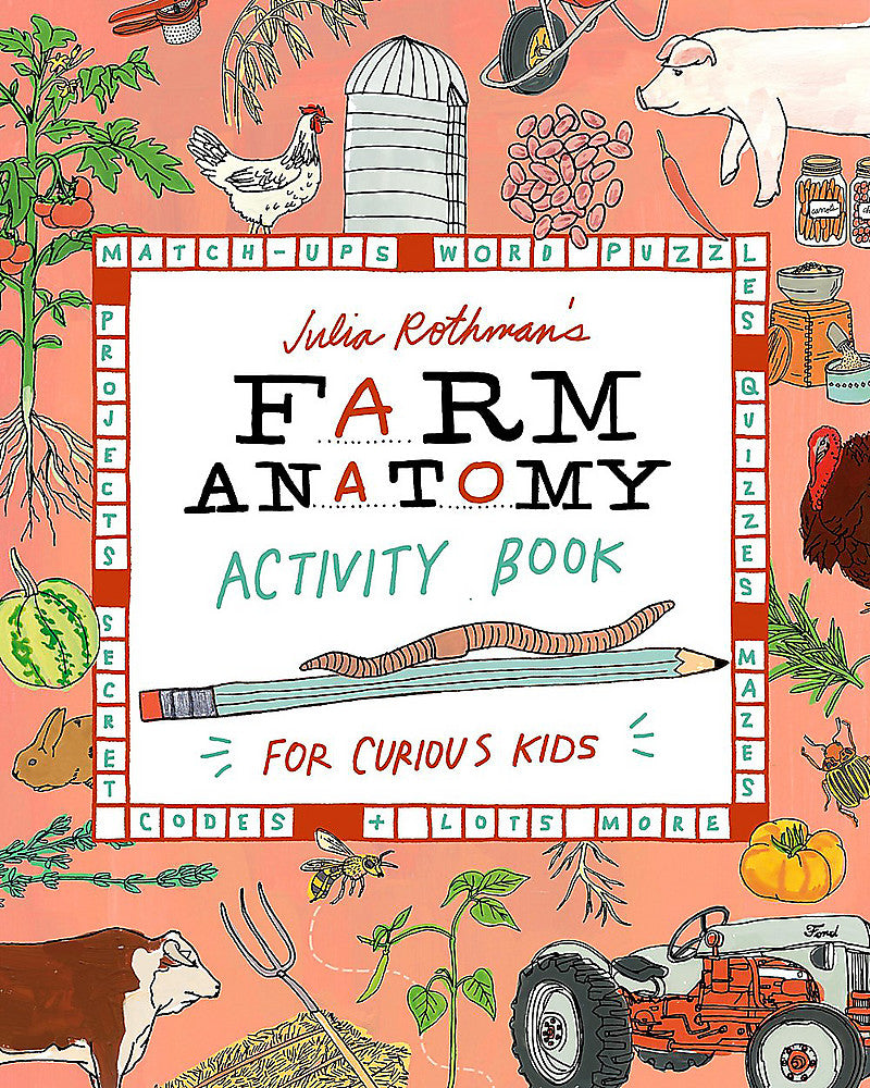 Julia Rothman's Farm Anatomy Activity Book
