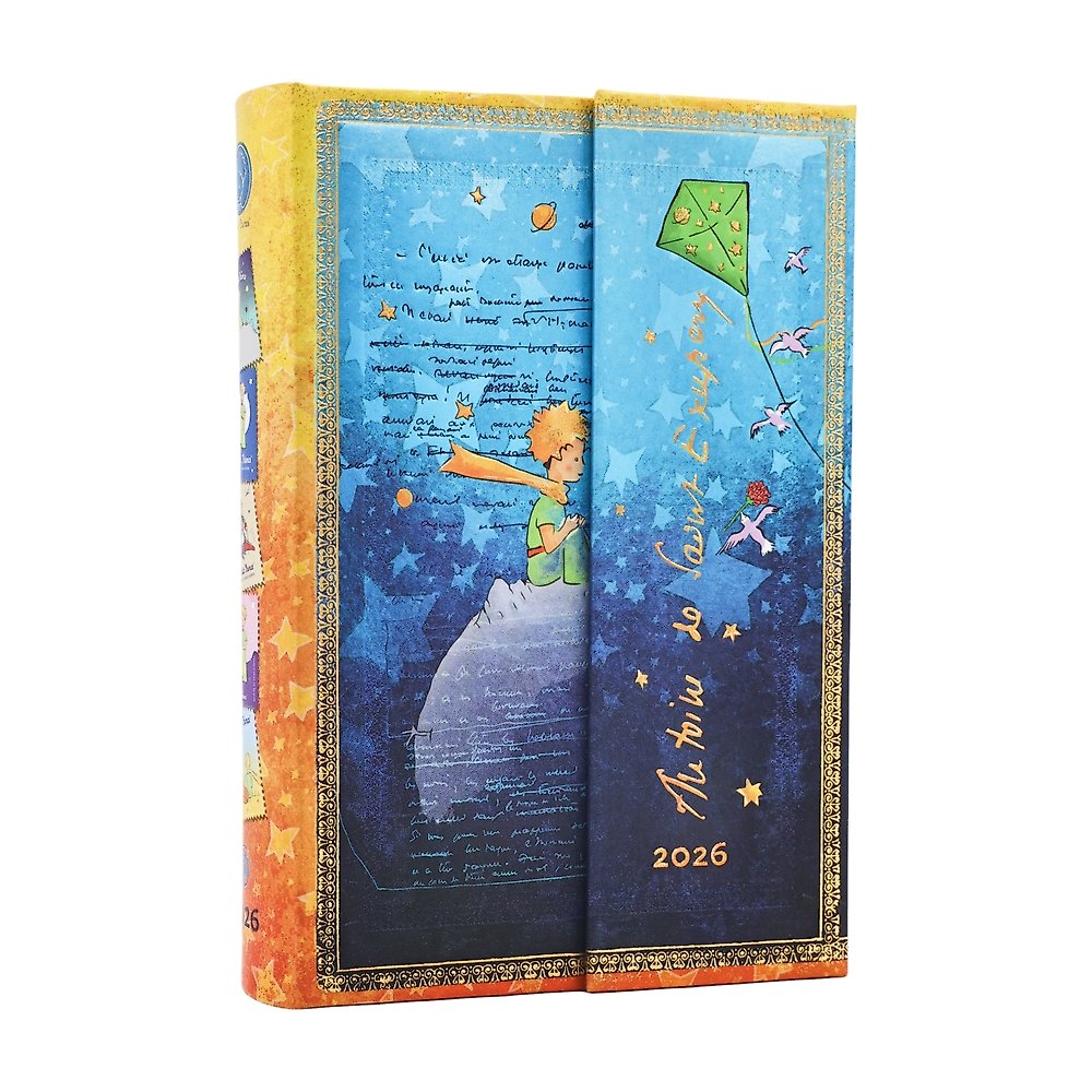 2026 Saint-Exupery, The Little Prince (Embellished Manuscripts Collection) Mini