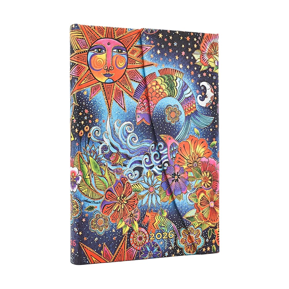 2026 Celestial Magic (Whimsical Creations) Mini 12-month Horizontal Hardcover Fl