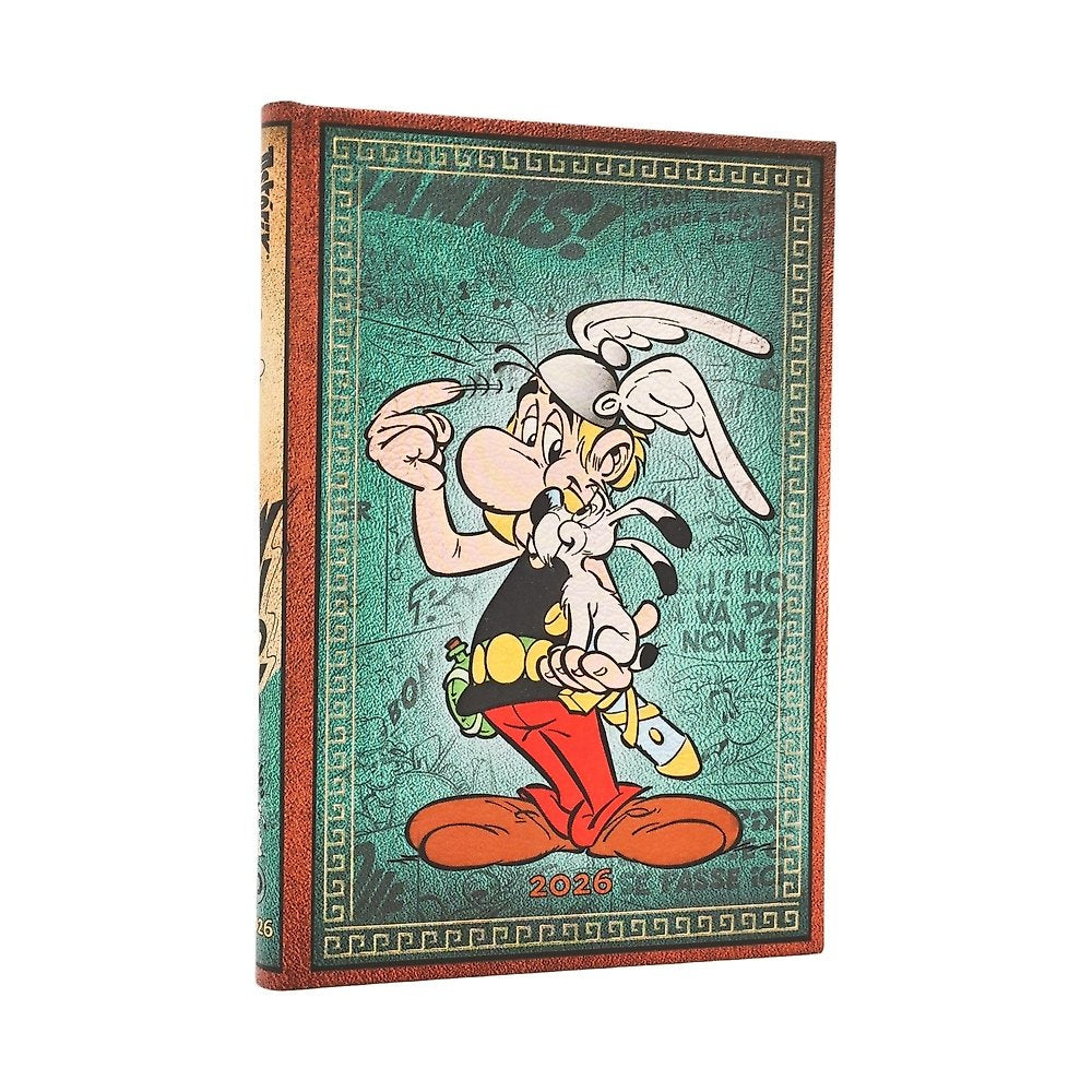 2026 Asterix the Gaul (The Adventures of Asterix) Midi 12-month Verso Hardcover