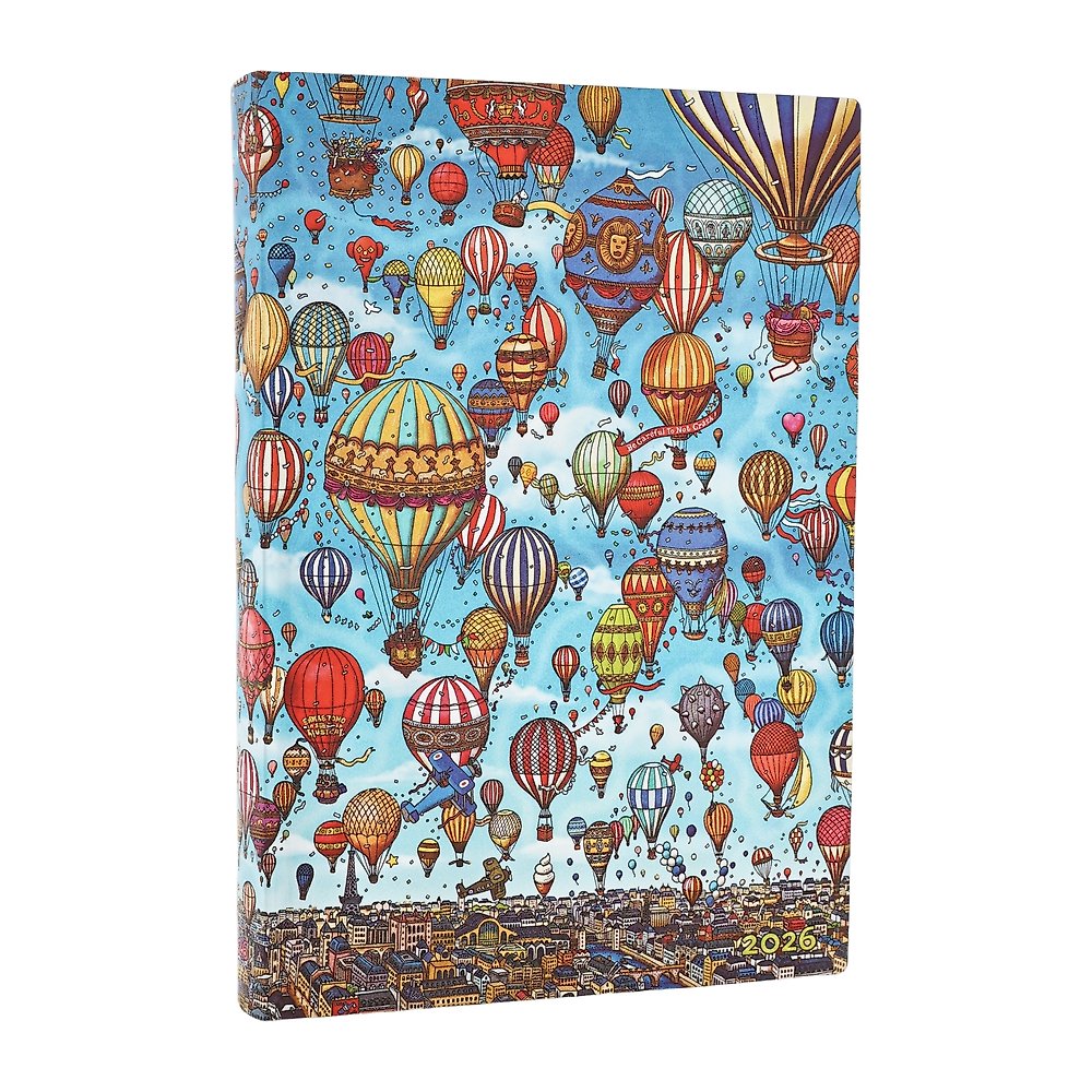 2026 Balloon Festival (Pierre the Maze Detective) Midi 12-month Day-at-a-Time So