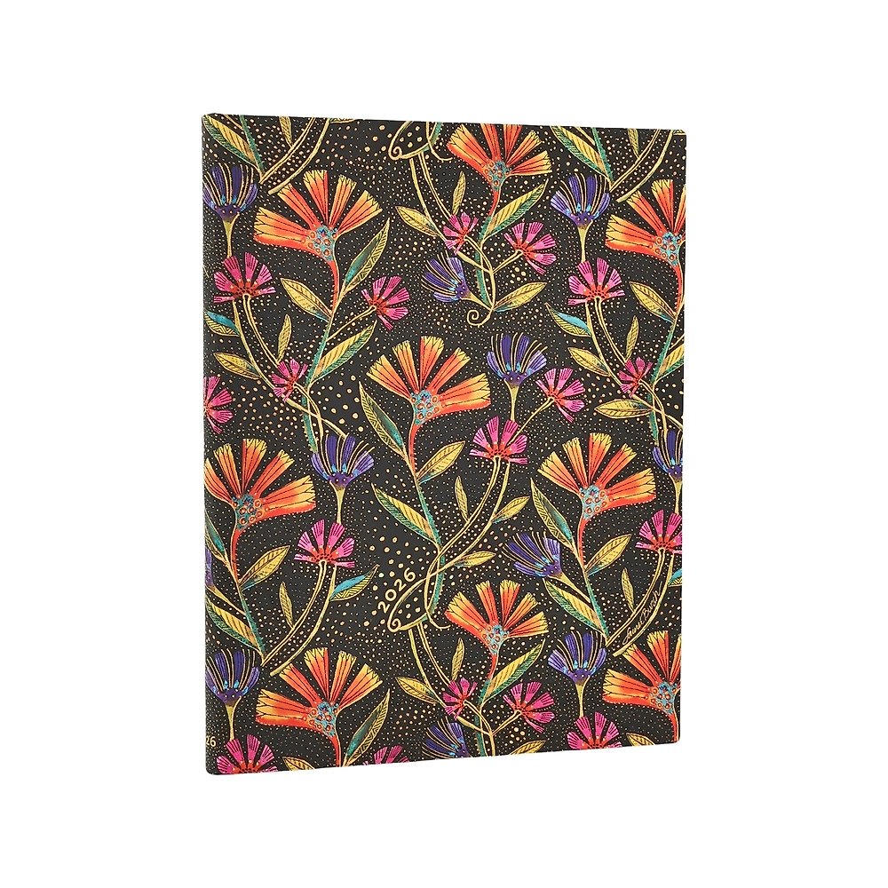 2026 Wild Flowers (Playful Creations) Ultra 12-month Vertical Softcover Flexi Da