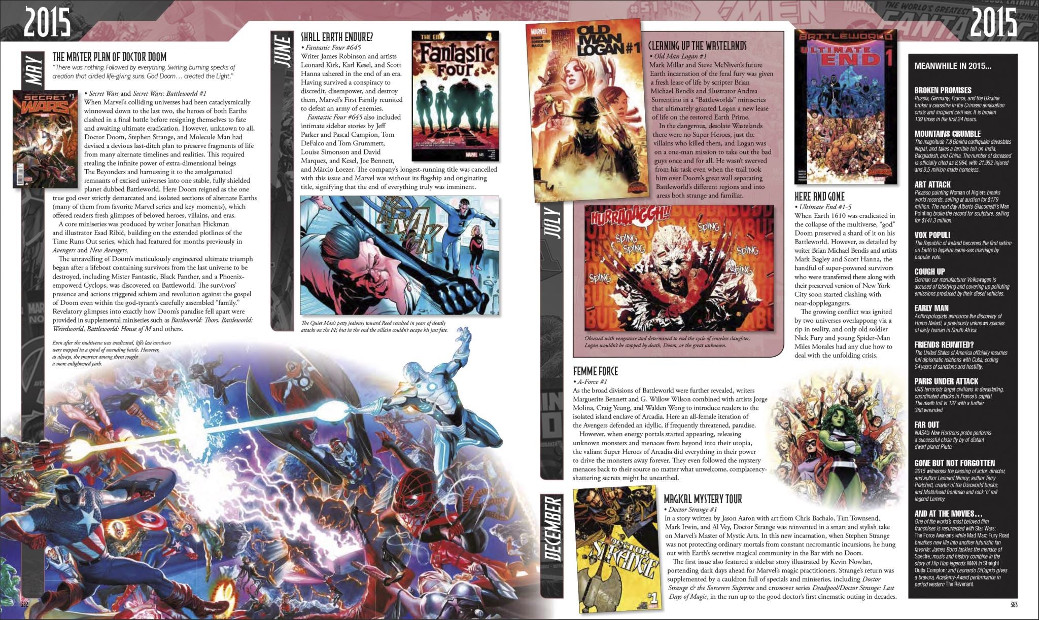 Marvel Year By Year A Visual History New Edition