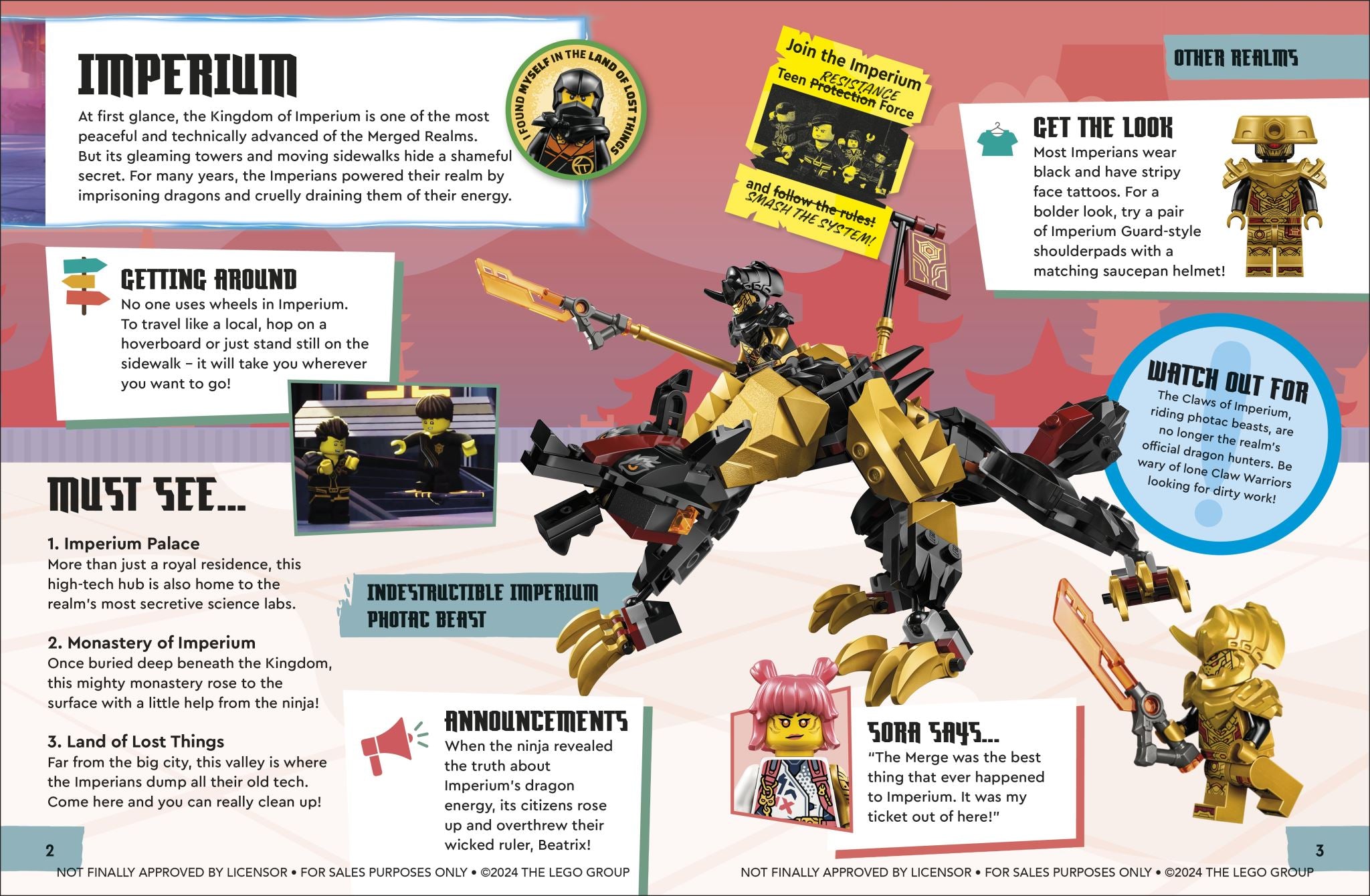 LEGO Ninjago Dragons Rising Adventure Atlas