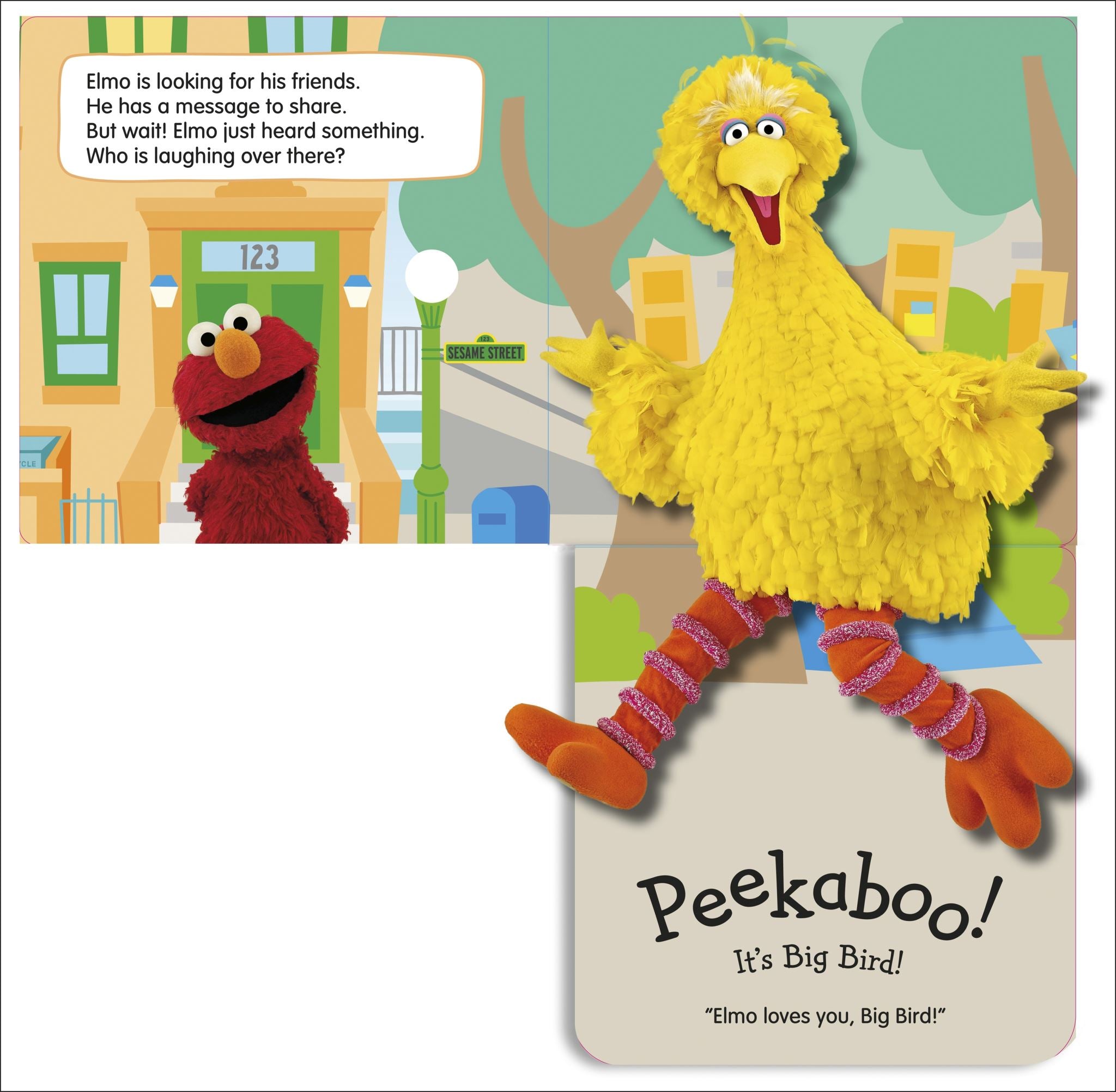 Pop-Up Peekaboo! Sesame Street Elmo Loves You