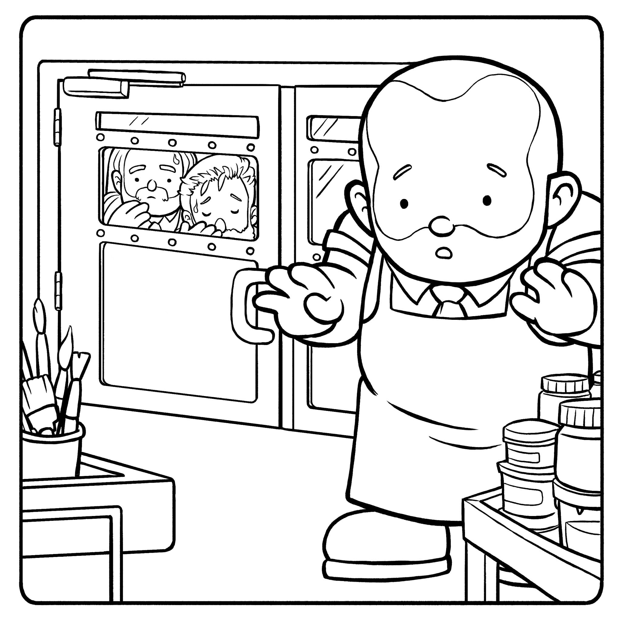 Aunty Donna's Cosy & Cheeky Colouring Fun