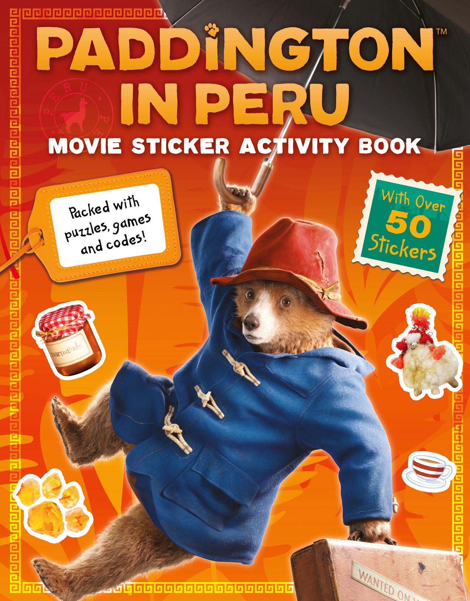 Paddington in Peru Movie Sticker Activity Book