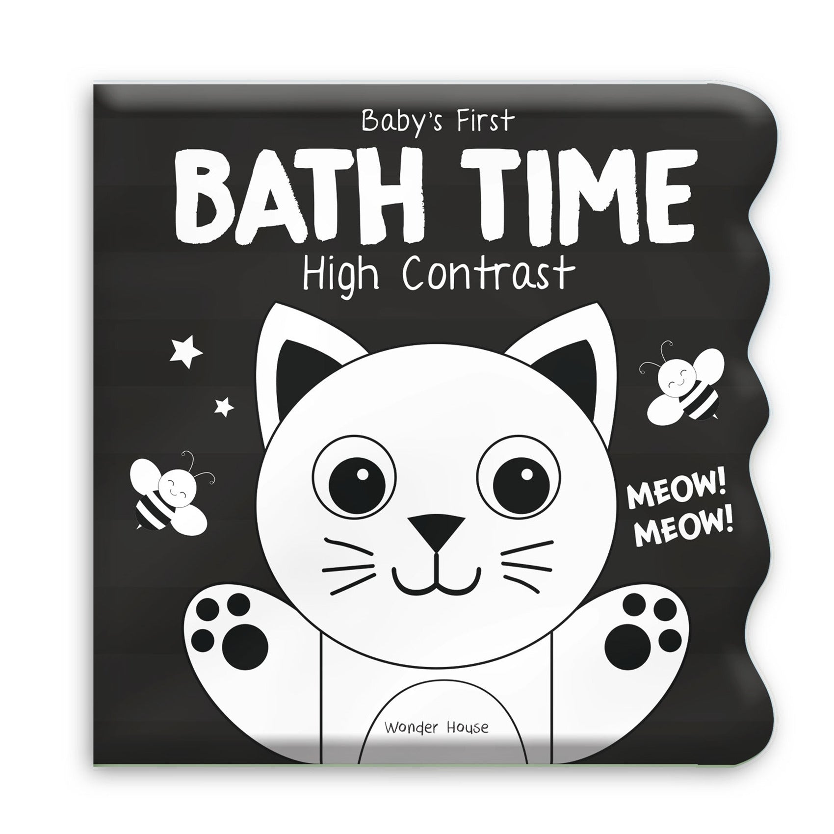 Baby's First Bath Time: High Contrast