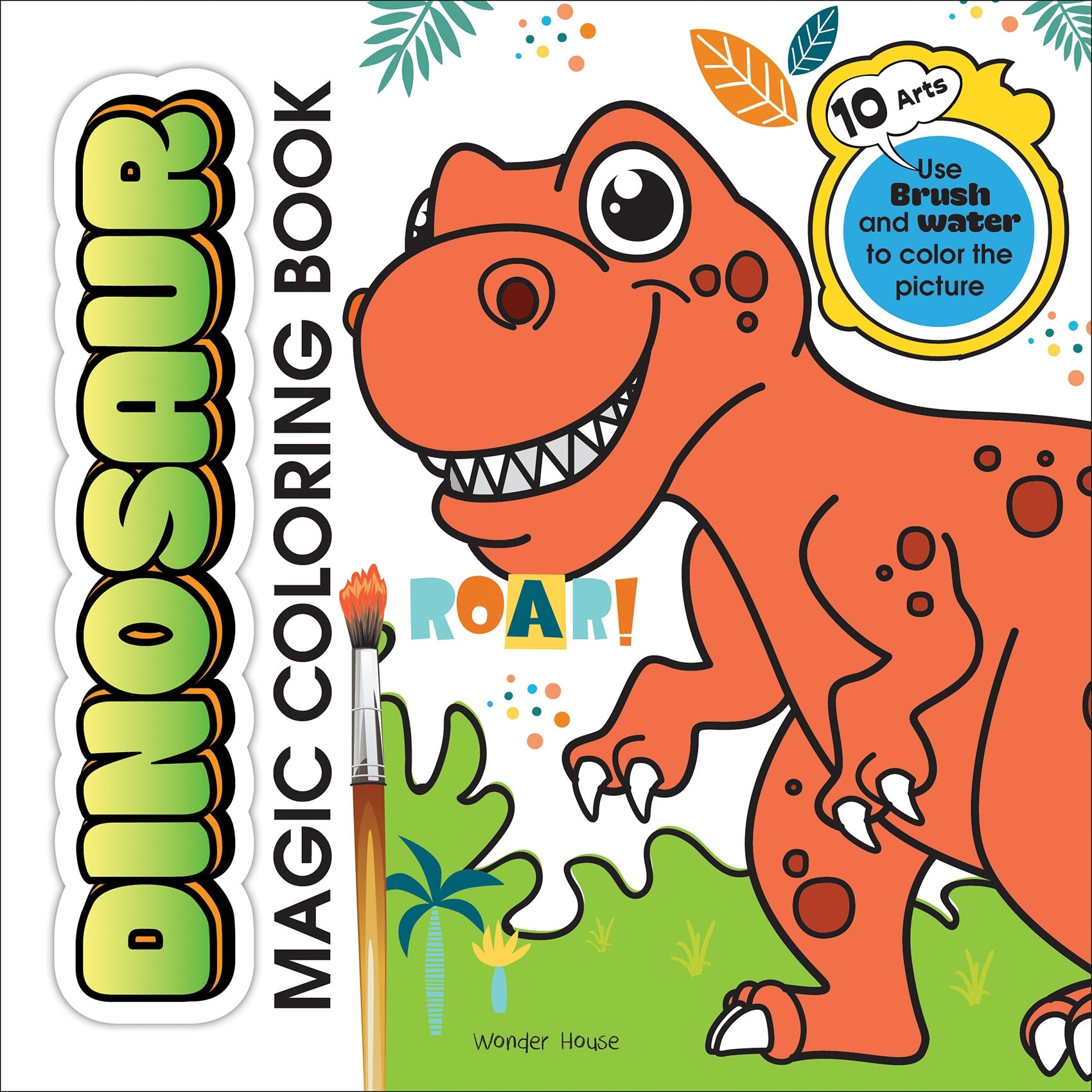 Dinosaur Magic Coloring Book