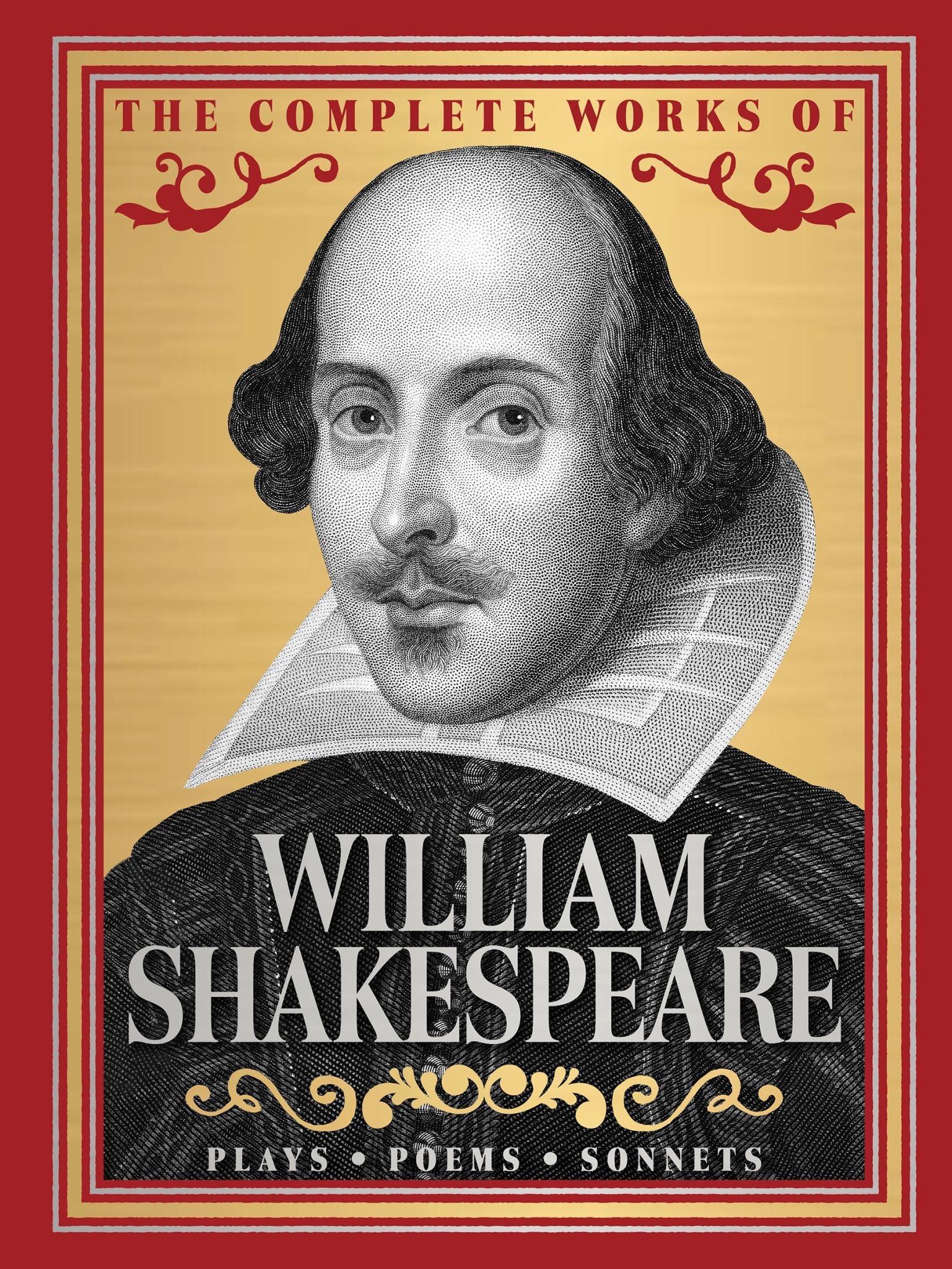 The Complete Works of William Shakespeare (Deluxe Hardbound Edition)