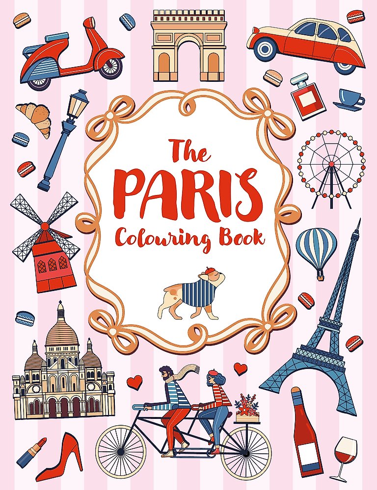 The Paris Colouring Book