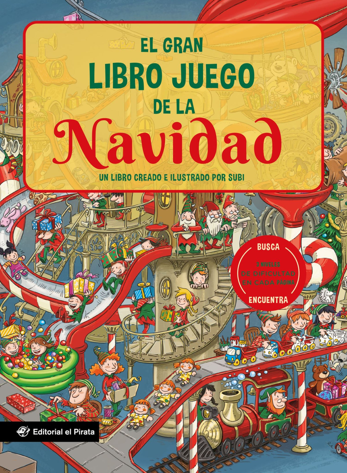 El gran libro juego de la Navidad / The Big Game Book of Christmas (Spanish Edit
