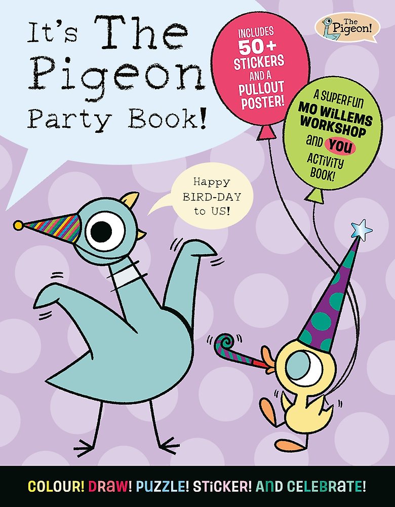 It s The Pigeon Party Book!