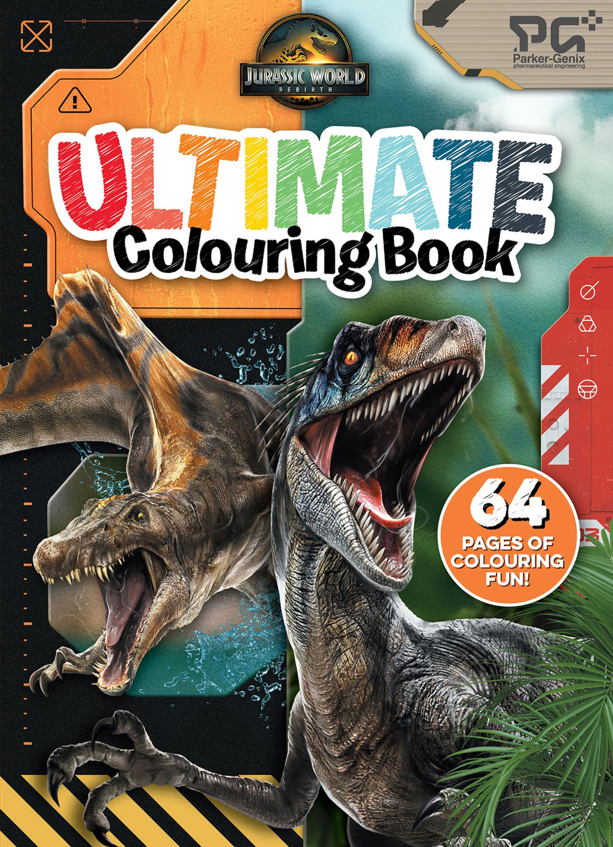Jurassic World Rebirth: Ultimate Colouring Book - Universal
