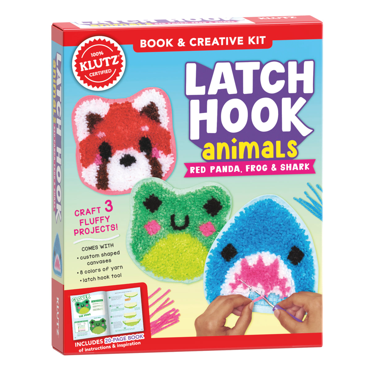 Latch Hook Animals (Klutz Core)