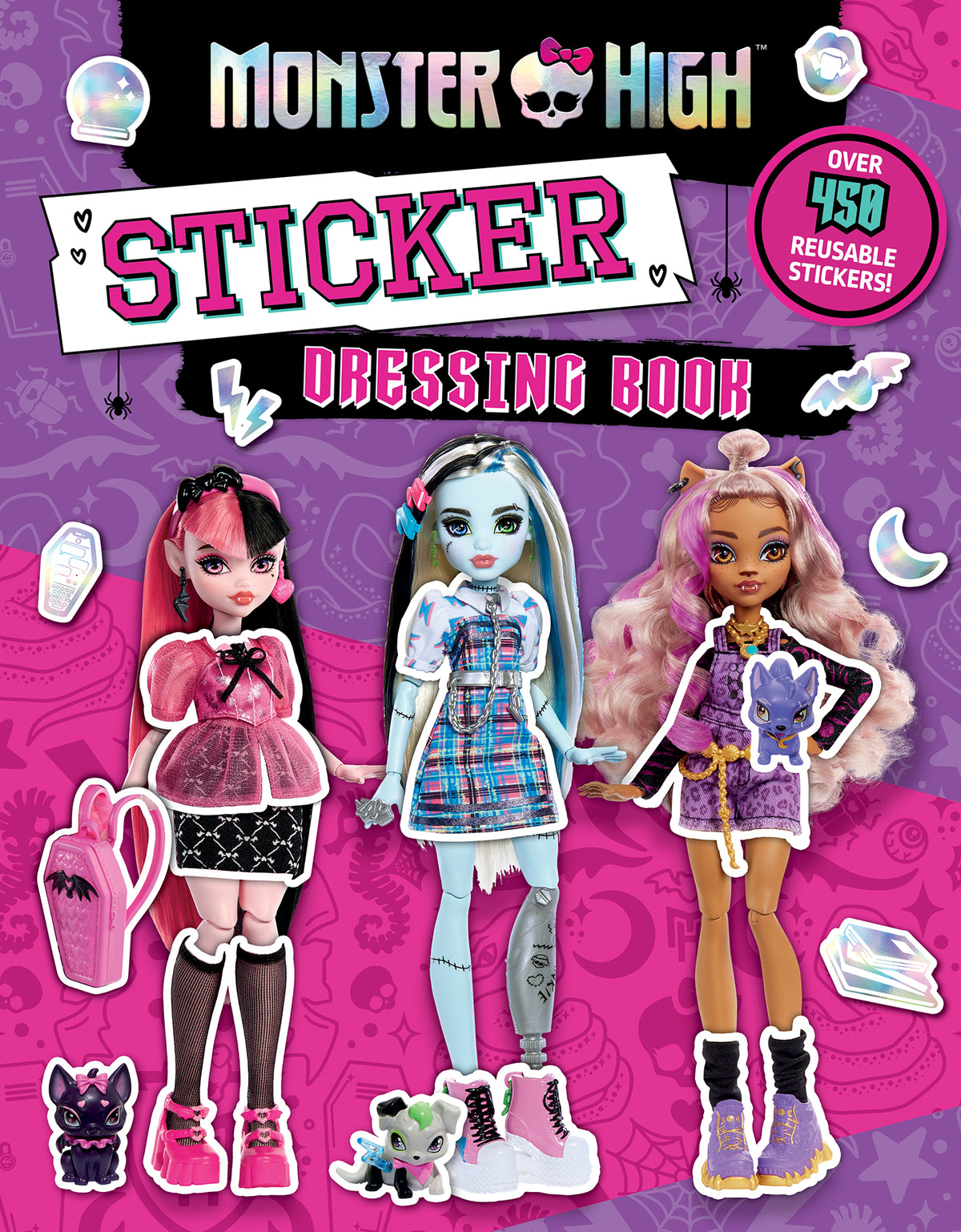 Monster High: Sticker Dressing Book - Mattel ISBN 9781761726361