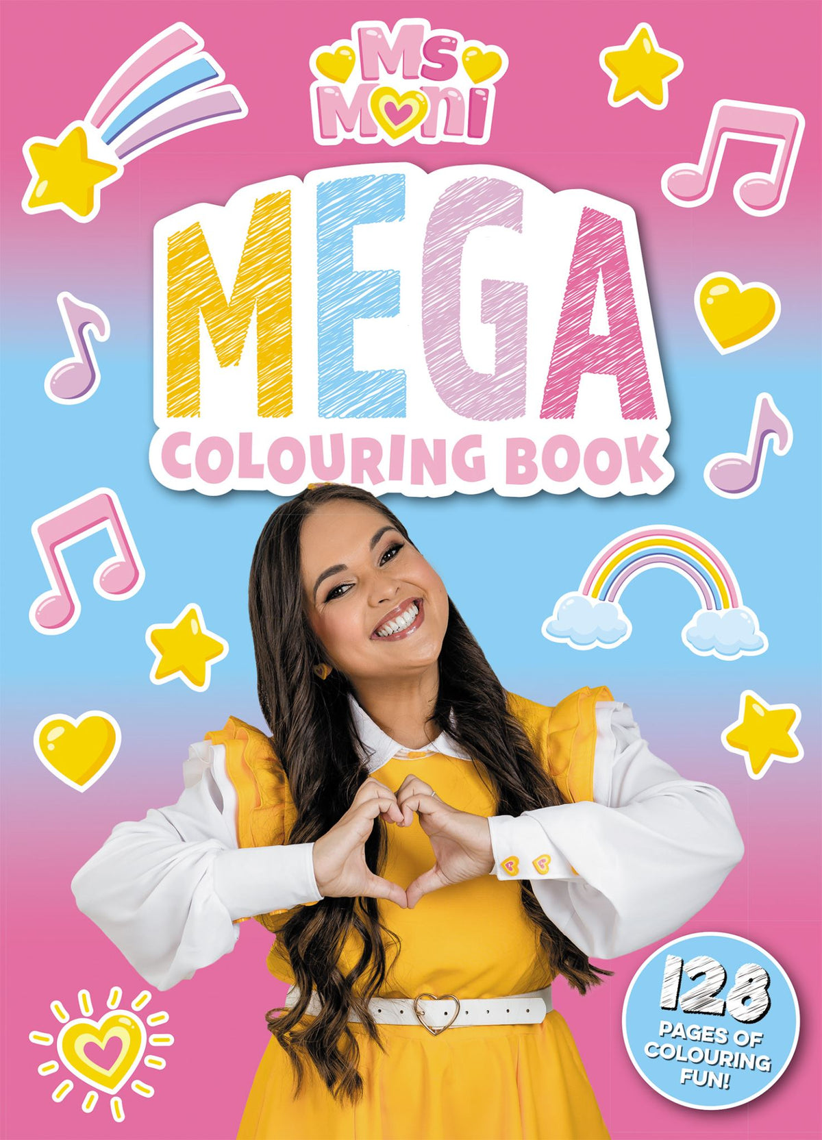Ms Moni: Mega Colouring Book