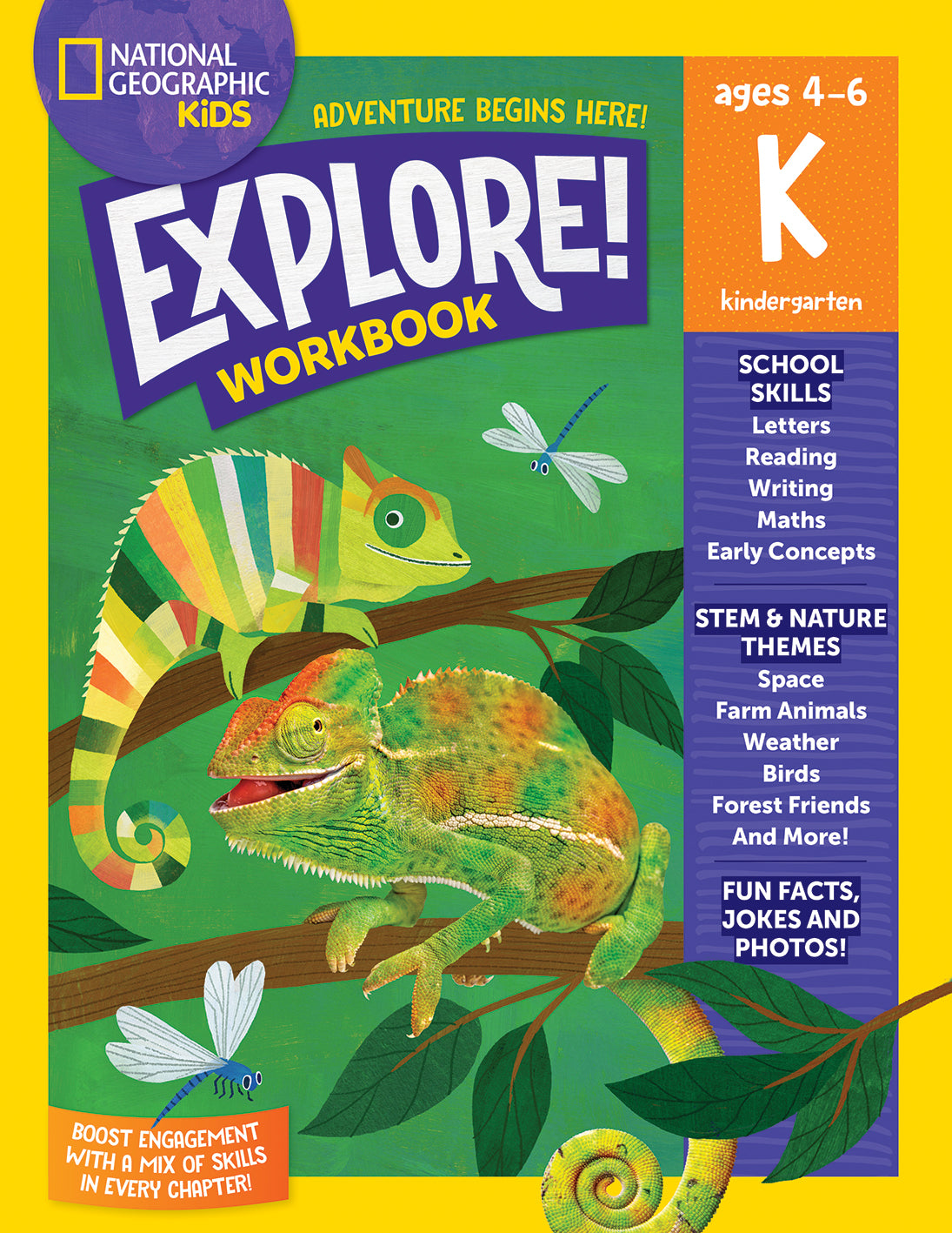 National Geographic Kids: Explore! Workbook Kinder - Disney