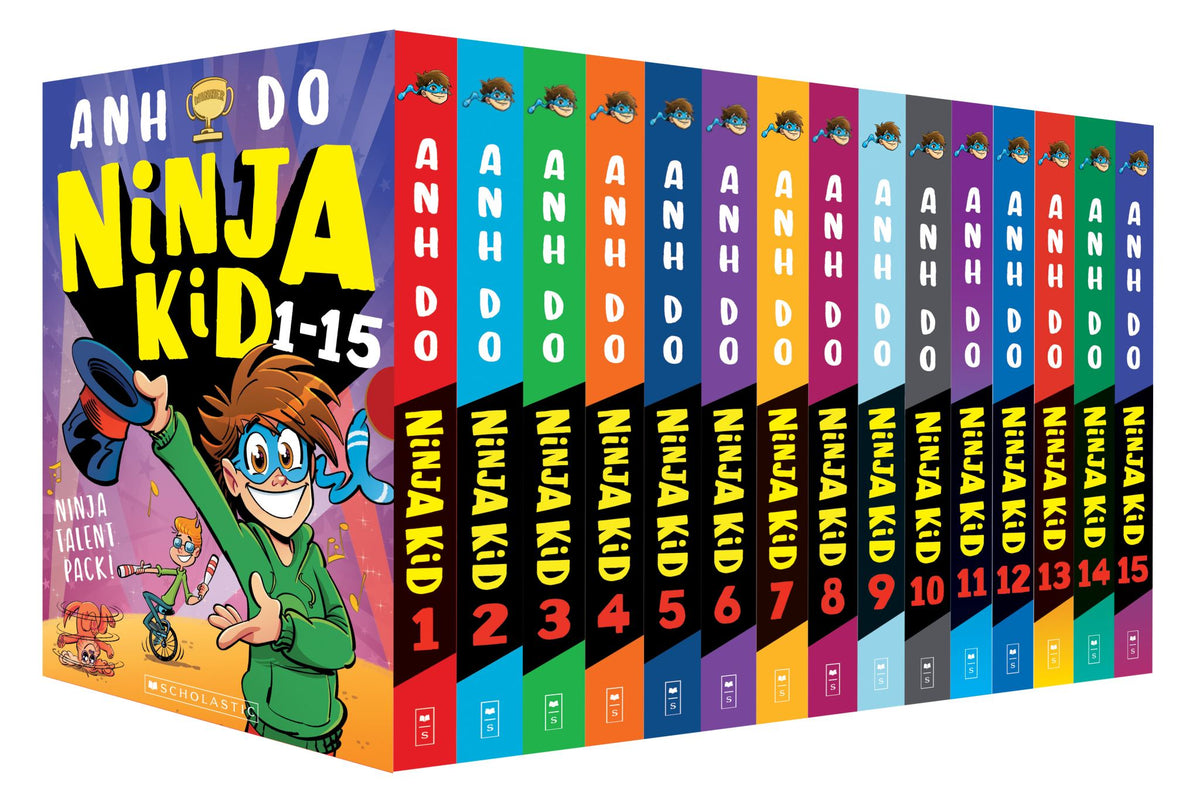Ninja Talent Pack! (Ninja Kid 15-Book Boxed Set)