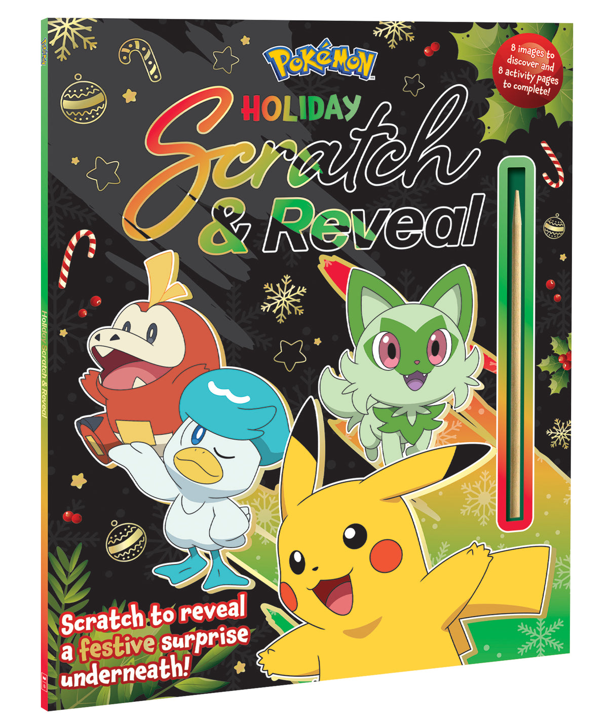 Pokémon Holiday: Scratch and Reveal ISBN 9781761725050