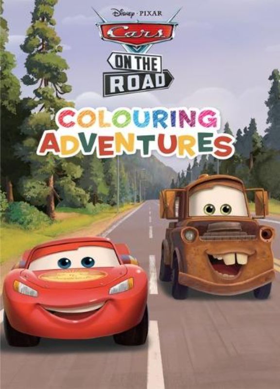 Cars on the Road: Colouring Adventures (Disney Pixar)
						    (Paperback)