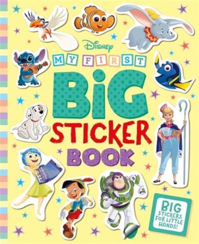 Disney: My First Big Sticker Book
						    (Paperback)