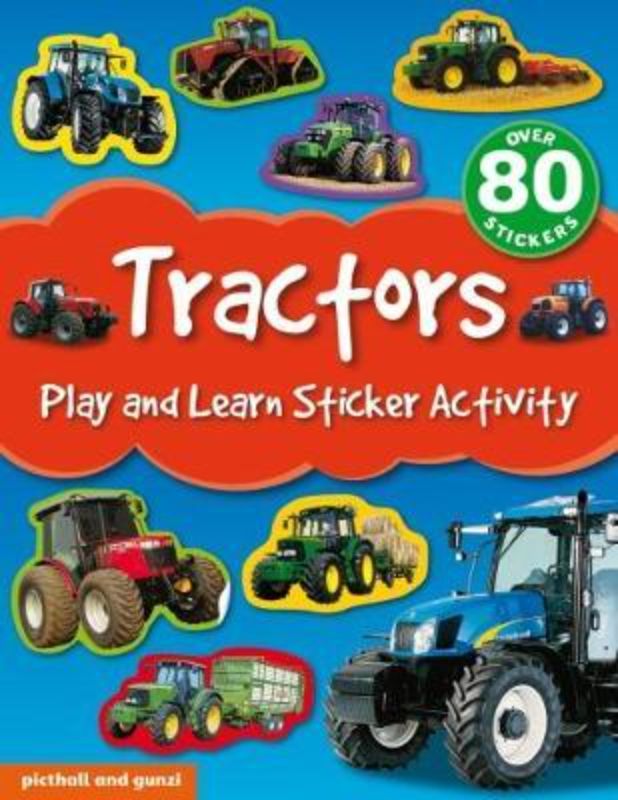 Tractors Play and Learn Sticker Activity Book