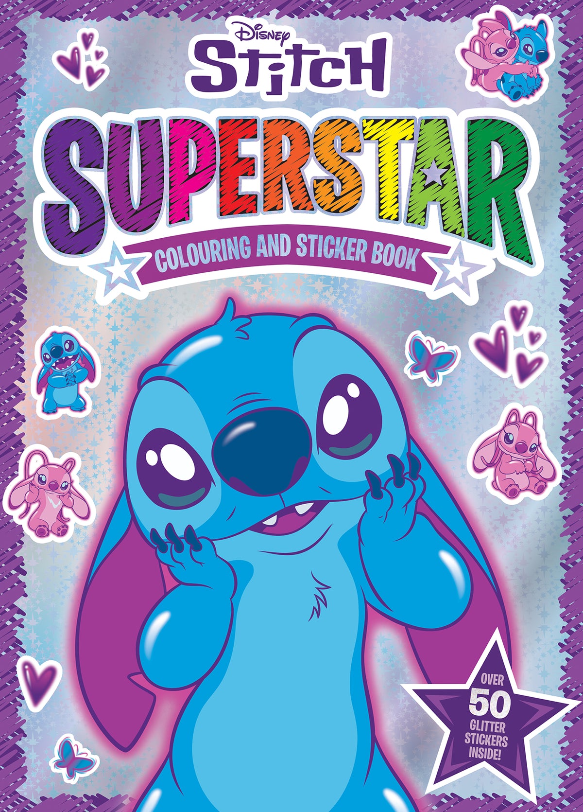 Stitch: Superstar Colouring and Sticker Book - Disney